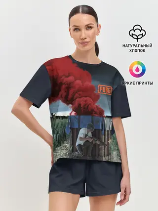 Женская пижама с шортами / PUBG