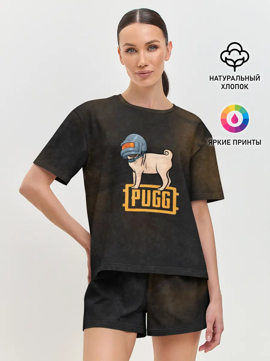 Женская пижама с шортами / PUBG