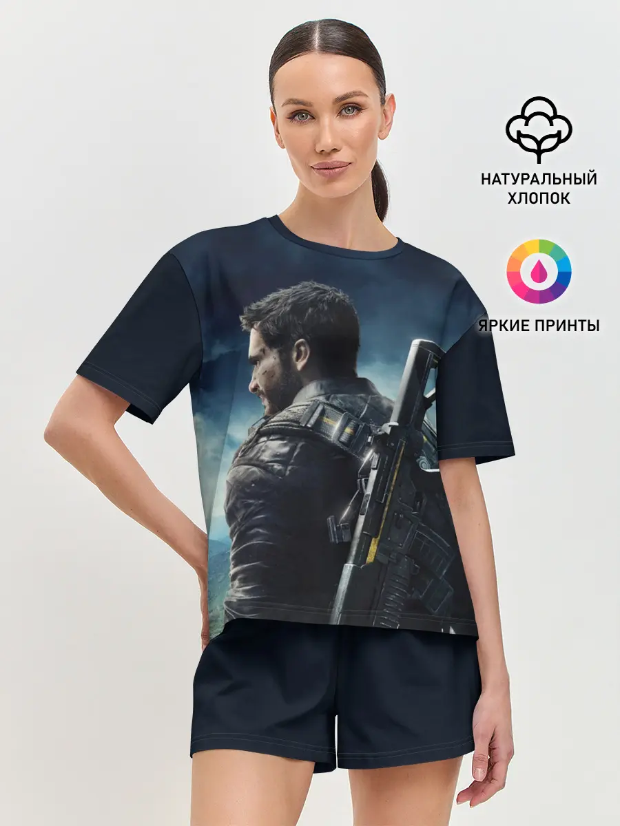 Женская пижама с шортами / Just Cause 4
