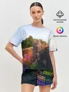 Женская пижама с шортами / Minecraft (P007_P004ooo1671425, P004ooo1671425)