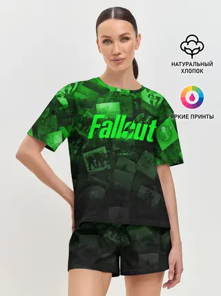 Женская пижама с шортами / FALLOUT