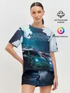 Женская пижама с шортами / Need for Speed