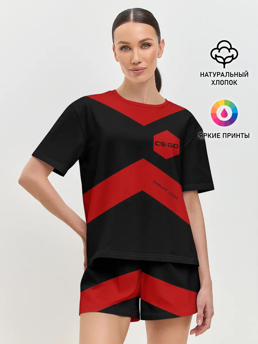 Женская пижама с шортами / CS:GO - Danger Zone