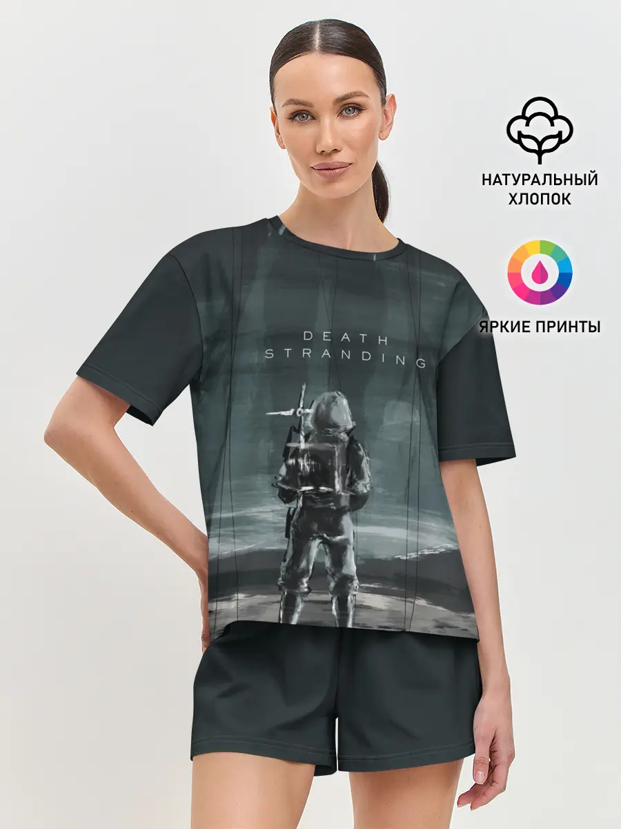 Женская пижама с шортами / Death Stranding