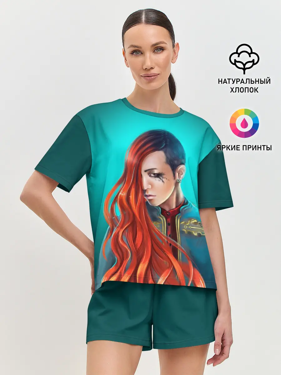 Женская пижама с шортами / G-Dragon
