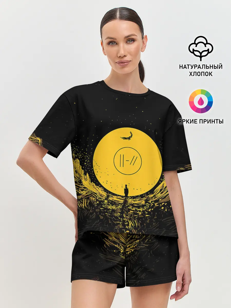 Женская пижама с шортами / Twenty One Pilots