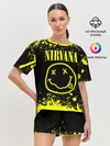 Женская пижама с шортами / Nirvana