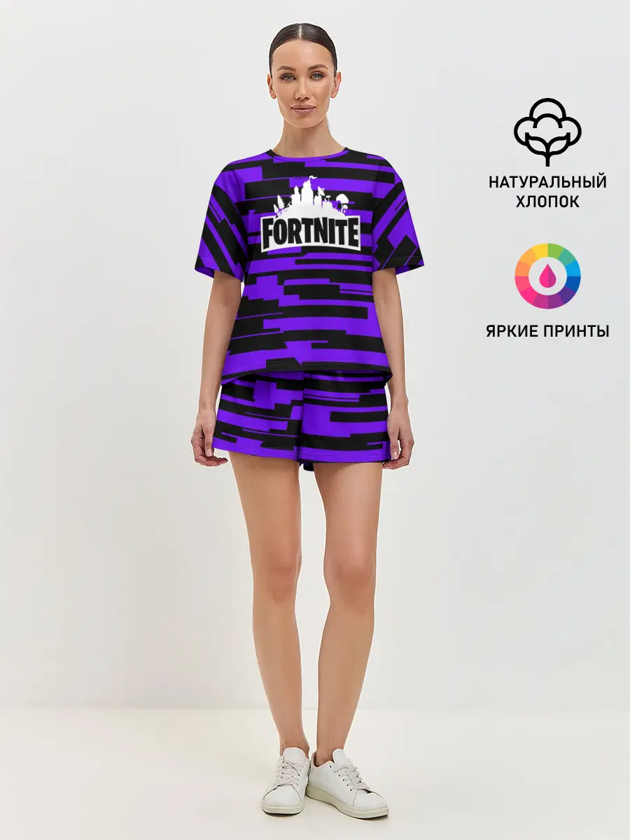 Женская пижама с шортами / FORTNITE