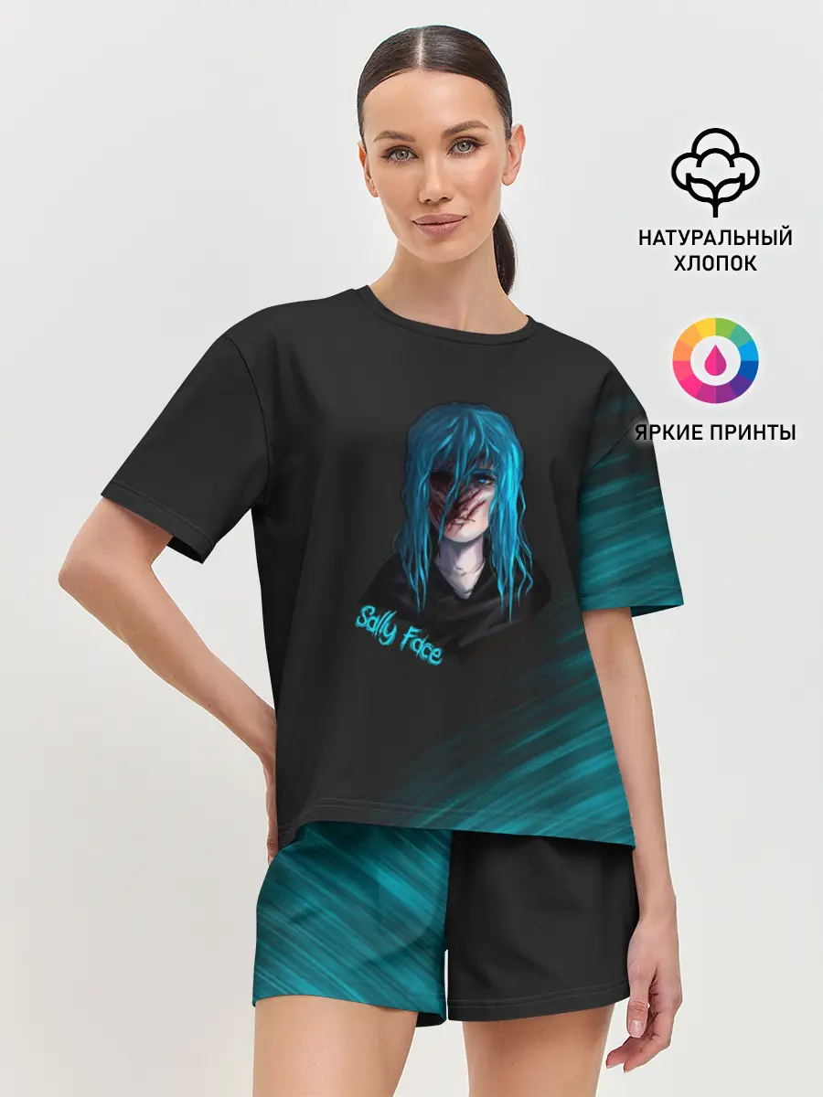 Женская пижама с шортами / Sally Face