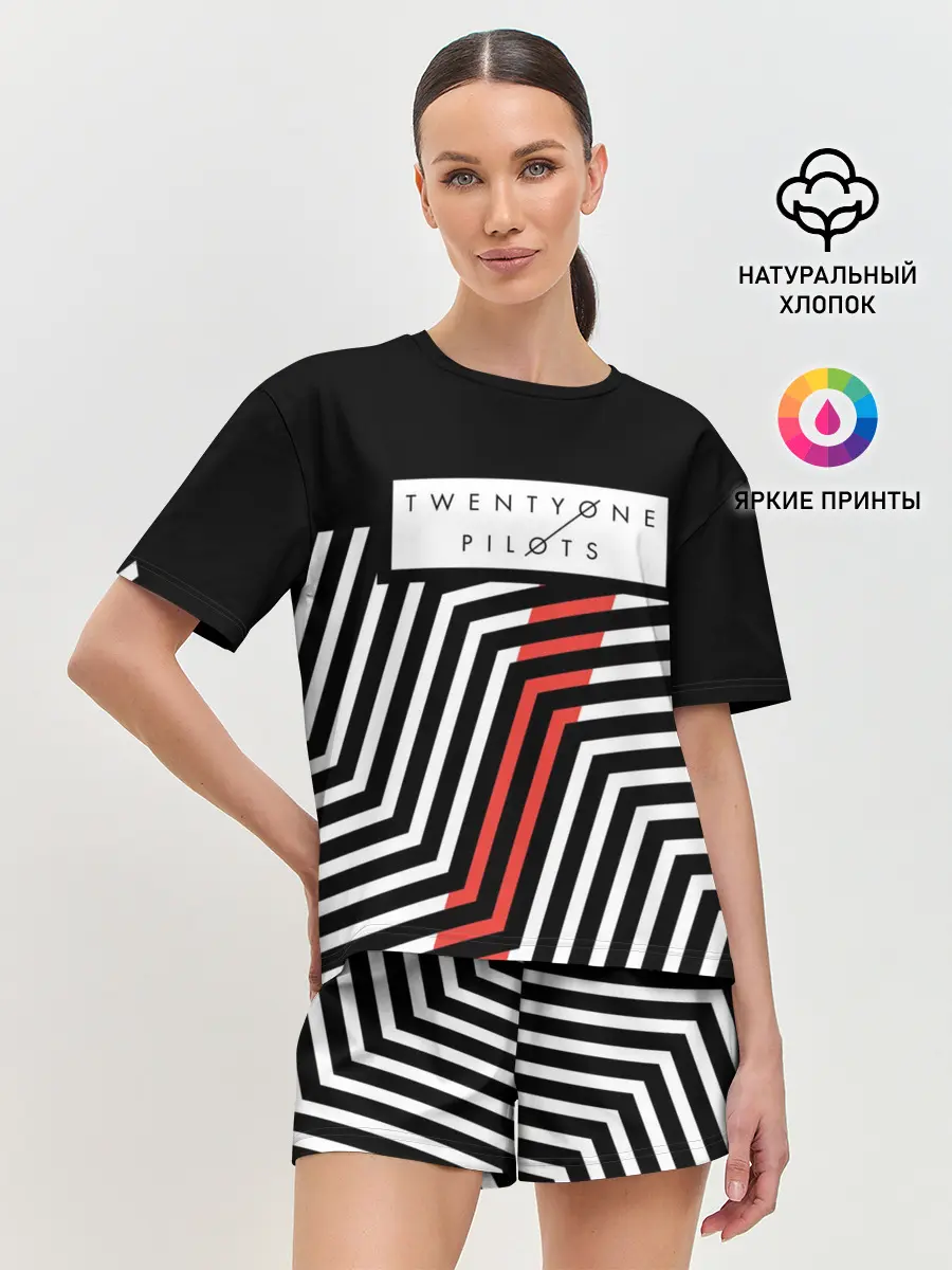 Женская пижама с шортами / Twenty One Pilots - Blurryface