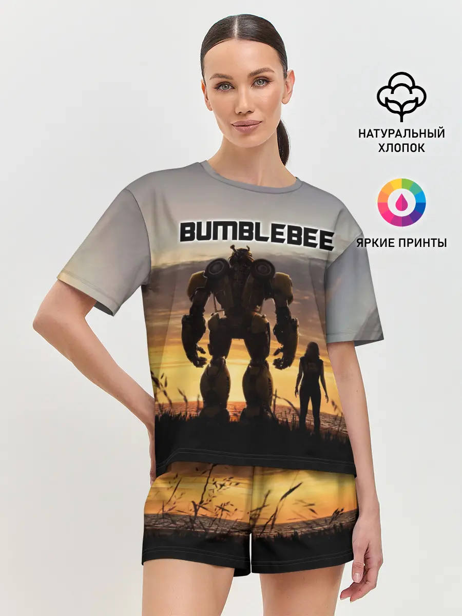 Женская пижама с шортами / BUMBLEBEE
