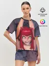 Женская пижама с шортами / Лика Заповедник Зелирия