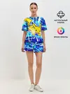 Женская пижама с шортами / Пикачу