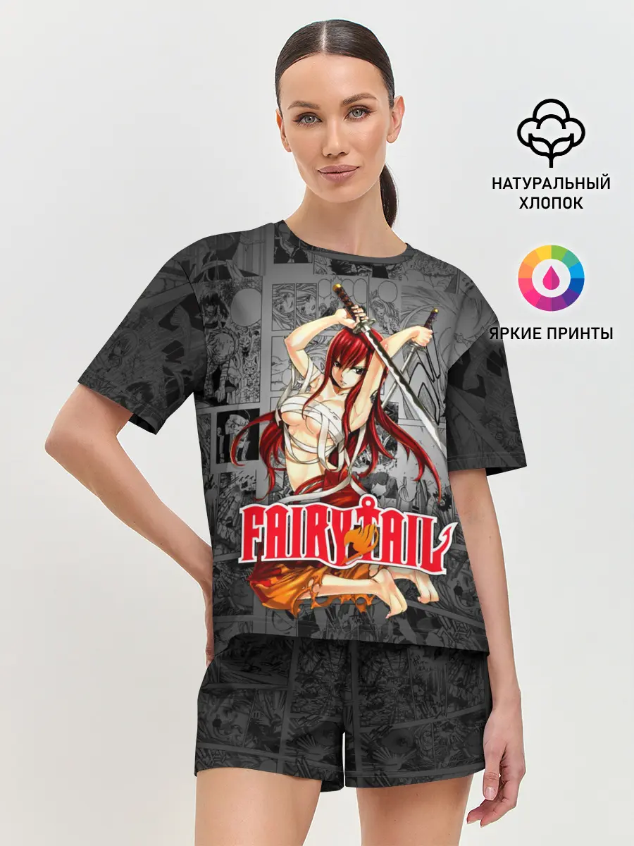 Женская пижама с шортами / Fairy Tail