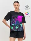 Женская пижама с шортами / KDA. Akali