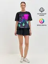 Женская пижама с шортами / KDA. Akali