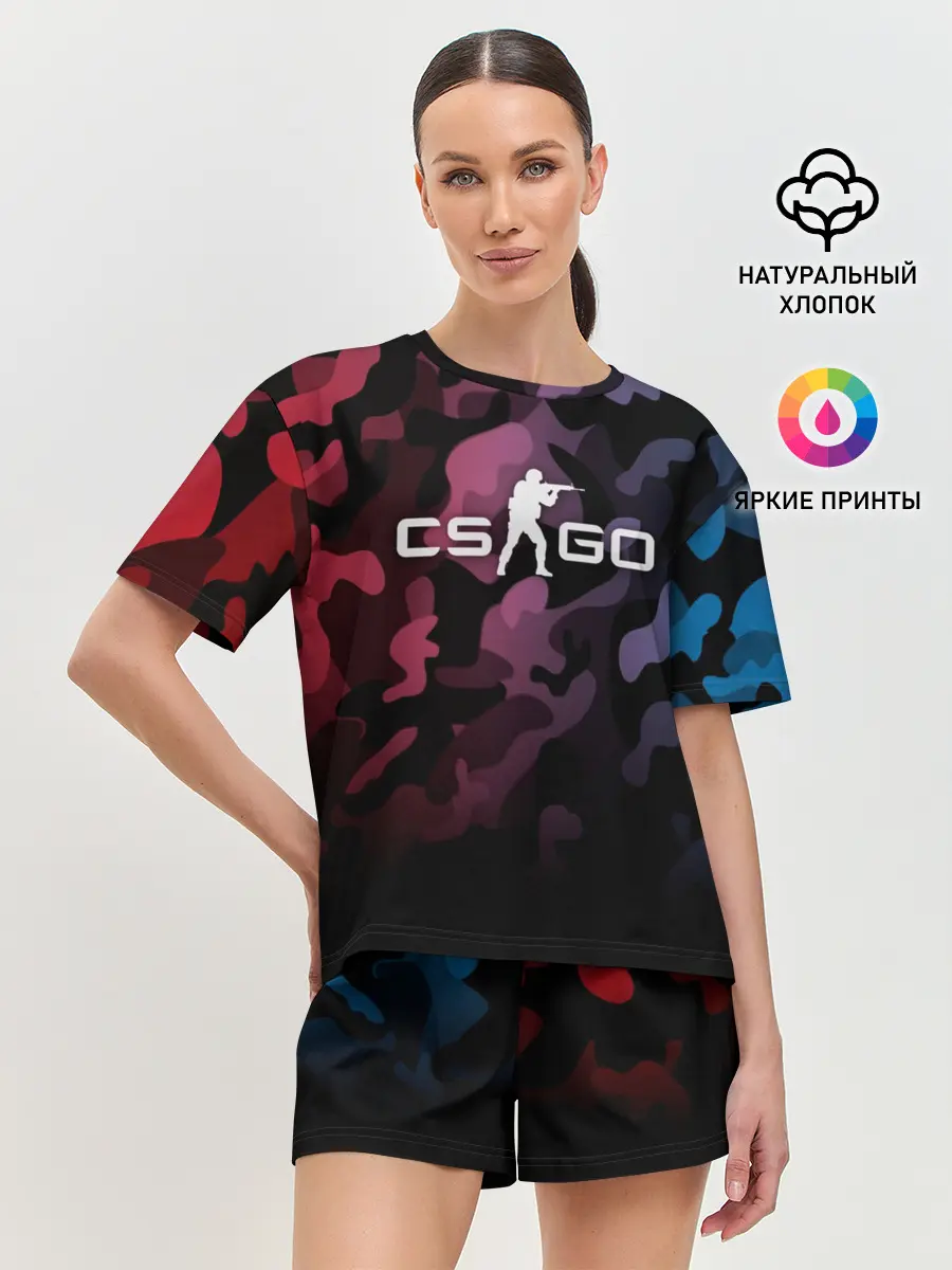 Женская пижама с шортами / CS GO