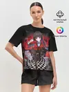 Женская пижама с шортами / Kakegurui шахматная доска