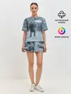 Женская пижама с шортами / Метро Исход