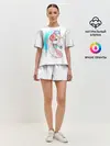 Женская пижама с шортами / Music Unicorn Art