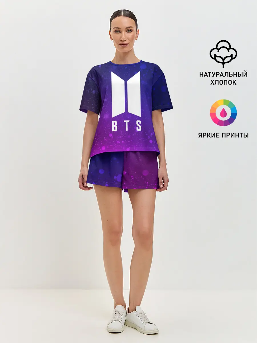Женская пижама с шортами / BTS YOURSELF