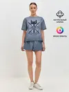 Женская пижама с шортами / Славянин, помни свои корни!