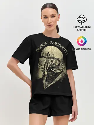Женская пижама с шортами / Black Sabbath