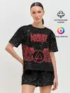Женская пижама с шортами / Linkin Park