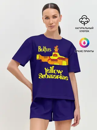 Женская пижама с шортами / The Beatles. Yellow Submarine