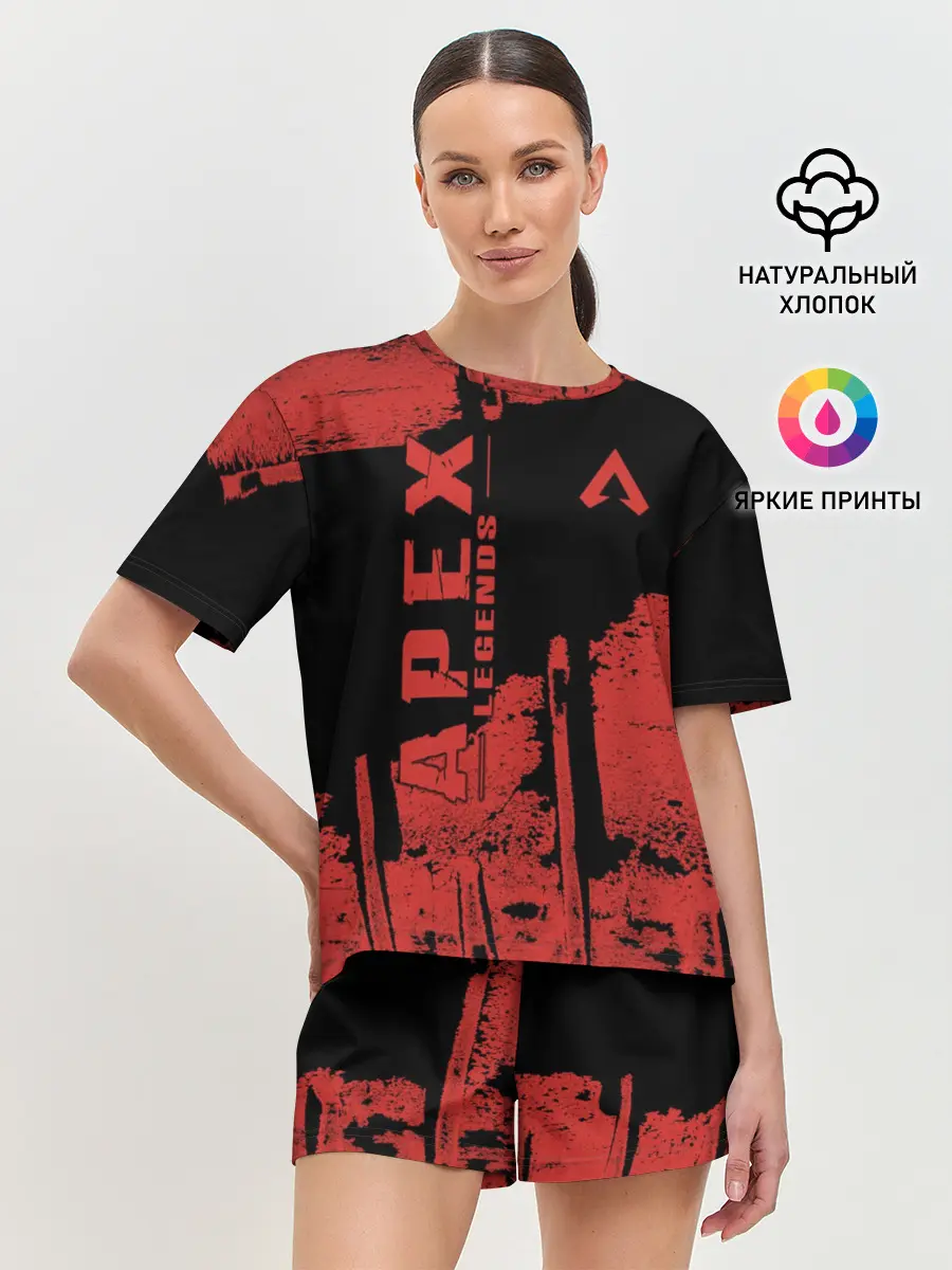 Женская пижама с шортами / Apex Legends