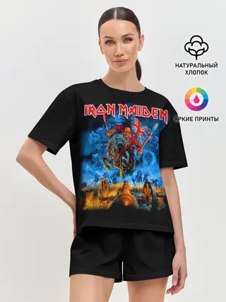 Женская пижама с шортами / Iron Maiden
