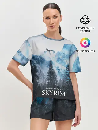 Женская пижама с шортами / Skyrim