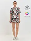 Женская пижама с шортами / Игральные карты