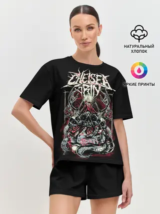Женская пижама с шортами / Chelsea Grin