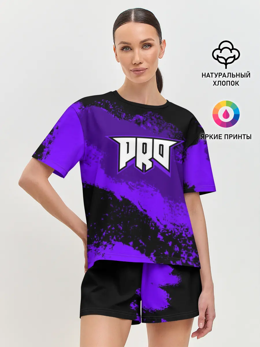 Женская пижама с шортами / pro100