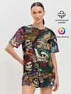 Женская пижама с шортами / Мексиканская Вечеринка