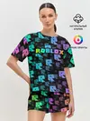 Женская пижама с шортами / Roblox