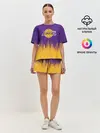 Женская пижама с шортами / LA LAKERS
