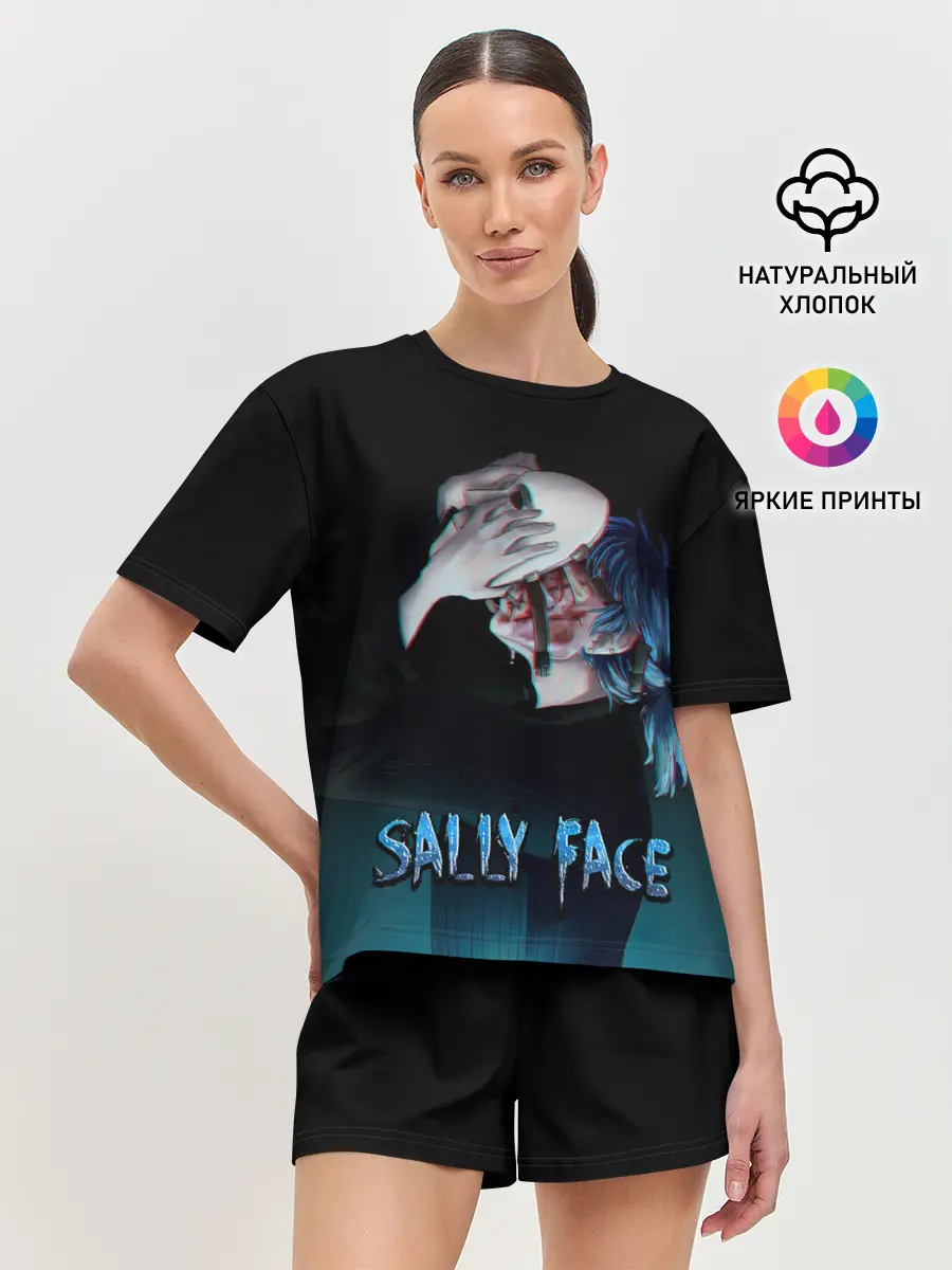 Женская пижама с шортами / Sally Face