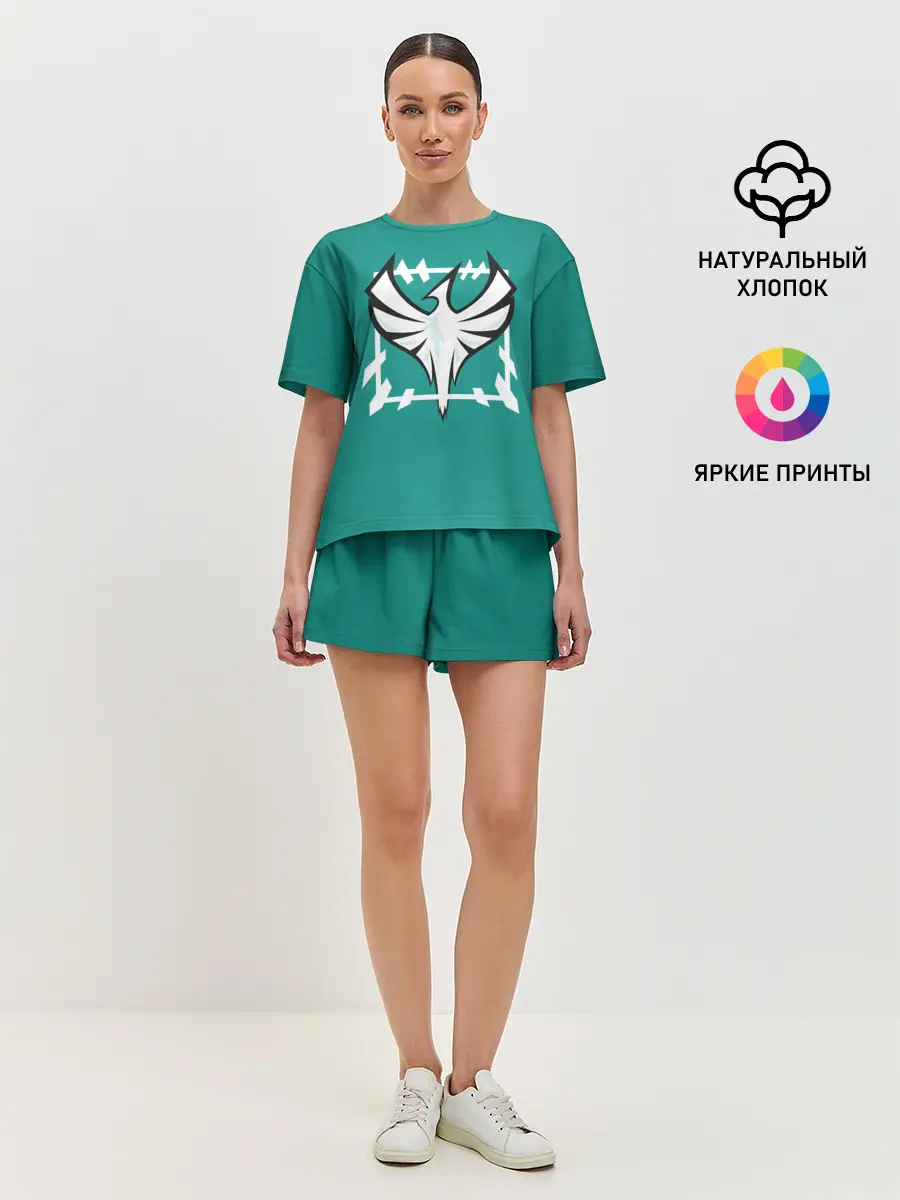 Женская пижама с шортами / Зофия