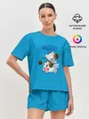 Женская пижама с шортами / Invader Poro Pix