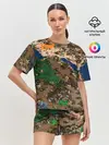 Женская пижама с шортами / Heroes style HD