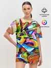 Женская пижама с шортами / Кислота