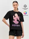 Женская пижама с шортами / силуэт Аниме-девочки-оборотня