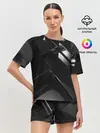 Женская пижама с шортами / Текстура