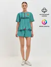 Женская пижама с шортами / Messi away 19-20