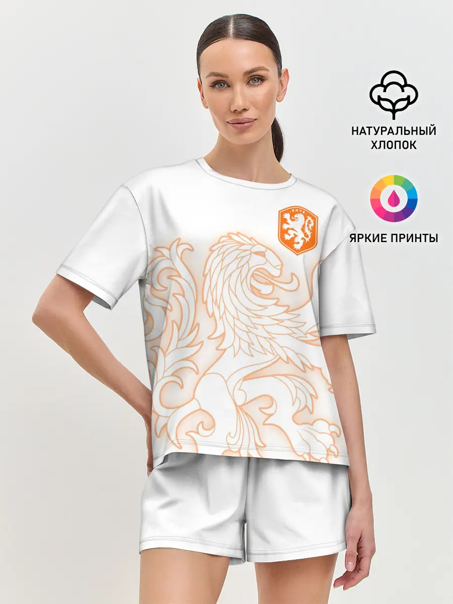 Женская пижама с шортами / Сборная Голландии