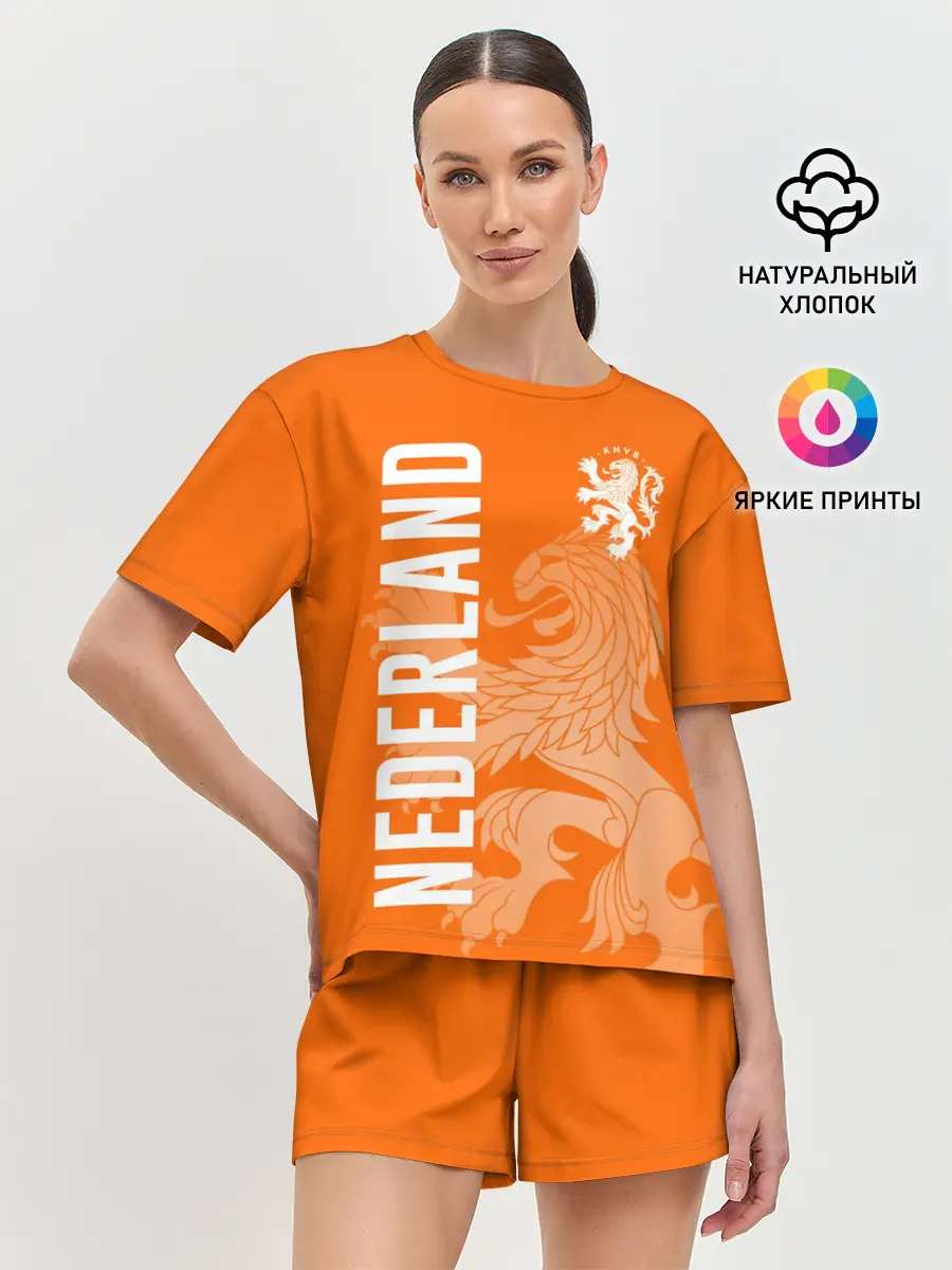 Женская пижама с шортами / Сборная Голландии