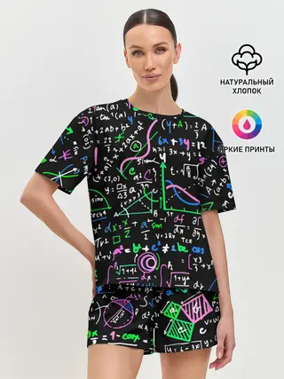 Женская пижама с шортами / Формулы