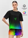 Женская пижама с шортами / RAZER NEON